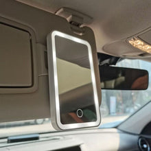 Load image into Gallery viewer, Light Up LED Car Vanity Mirror Attachment
