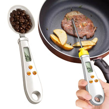 Load image into Gallery viewer, 2-in-1 Digital Mini Spoon Scale &amp; Food Thermometer
