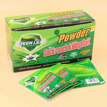Load image into Gallery viewer, Green Leaf Powder Cockroach Killer Bait Repeller Killing Trap Pest Control

