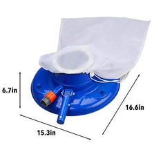 Load image into Gallery viewer, Pool Leaf Vacuum, Large Pool Leaf Sucker for Inground and Above Ground Swimming Pools (Blue)
