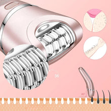 Load image into Gallery viewer, 3-in-1 Waterproof Electric Shaver for Women
