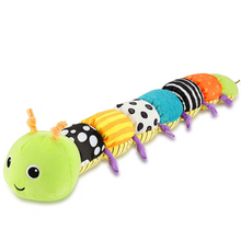 Load image into Gallery viewer, Musical Baby Rattle Stuffed Plush Sensory Caterpillar
