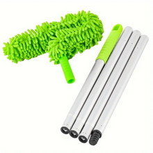Load image into Gallery viewer, Flexible Extendable High Reach Microfiber Ceiling Fan Duster
