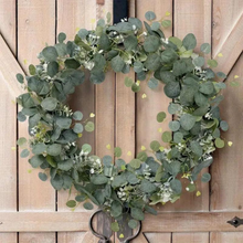Load image into Gallery viewer, Elegant Decorative Faux Eucalyptus Garland
