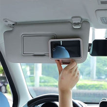Load image into Gallery viewer, Light Up LED Car Vanity Mirror Attachment
