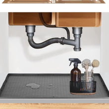 Load image into Gallery viewer, Large Under Kitchen Sink Mat Silicone Protective Liner

