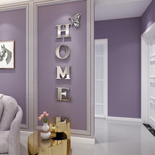 Load image into Gallery viewer, Home Entrance 3D Mirror Wall Sticker Decor
