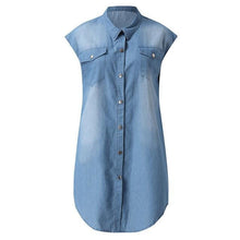 Load image into Gallery viewer, Denim Straight Dress
