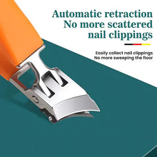 Load image into Gallery viewer, Wide Jaw Nail Clipper with Anti-Splash Design

