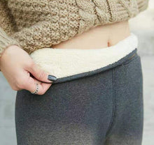 Load image into Gallery viewer, Women's fleece winter leggings

