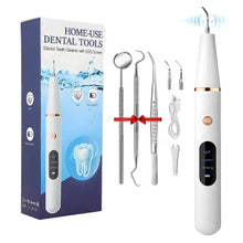 Load image into Gallery viewer, Ultrasonic Scaling Wand: Efficient and safe tooth cleaning at home with LED light and USB quick-charge function

