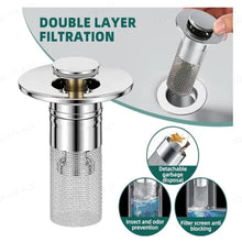 Load image into Gallery viewer, Stainless Steel Floor Drain Filter
