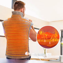 Load image into Gallery viewer, Electric Heating Pad for Neck &amp; Back
