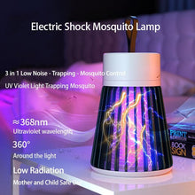 Load image into Gallery viewer, UV light electric shock mosquito killer lamp
