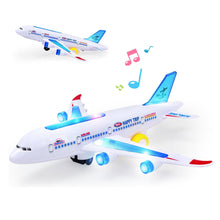 Load image into Gallery viewer, Electric Airplane Toy With Music And Light Effects
