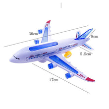 Load image into Gallery viewer, Electric Airplane Toy With Music And Light Effects
