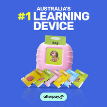 Load image into Gallery viewer, Audible Flashcard Device - Early Educational Device + Flashcards (224 Cards)
