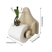Load image into Gallery viewer, Frog Rider | Toilet Paper Holder
