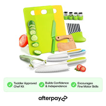 Load image into Gallery viewer, Mini Chef Set - Kids 13 Pc Cooking Set
