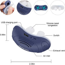 Load image into Gallery viewer, Micro CPAP Sleep Apnea Machine For Travel &amp; Anti Snoring – CPAP Alternative
