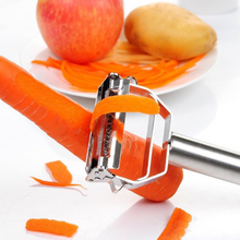 Load image into Gallery viewer, Ultra-sharp stainless steel multifunction vegetable peeler
