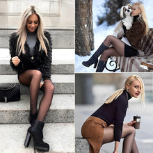 Load image into Gallery viewer, Warm fleece-lined tights
