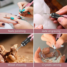 Load image into Gallery viewer, Cordless Engraving Pen works seamlessly on 50+ different surfaces
