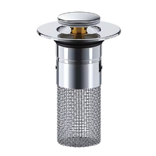 Load image into Gallery viewer, Retractable sink stopper to prevent odors
