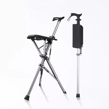 Load image into Gallery viewer, Walking stick with seat
