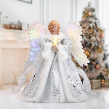 Load image into Gallery viewer, Animated tree topper – heavenly angel
