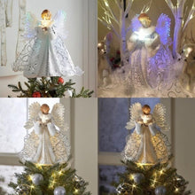 Load image into Gallery viewer, Animated tree topper – heavenly angel
