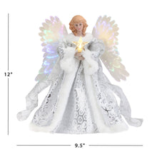Load image into Gallery viewer, Animated tree topper – heavenly angel

