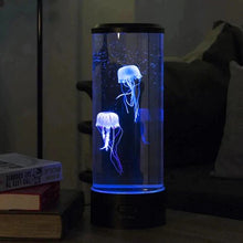 Load image into Gallery viewer, LED jellyfish aquarium table night light
