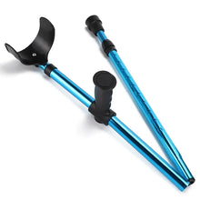Load image into Gallery viewer, Foldable, Adjustable Crutch
