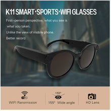 Load image into Gallery viewer, Bicycling Glasses WiFi Mini Camera HD 1080P DVR Video Audio Recorder
