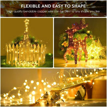 Load image into Gallery viewer, String Solar Lights Outdoor (Clear Cable)
