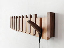 Load image into Gallery viewer, Handmade Wooden Coat Rack
