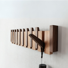 Load image into Gallery viewer, Handmade Wooden Coat Rack
