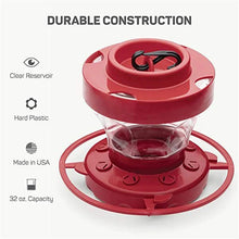 Load image into Gallery viewer, Hanging Bee Proof Hummingbird Water Feeders with Perch
