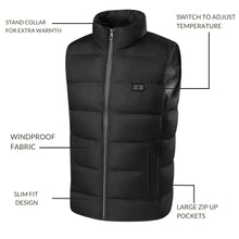 Load image into Gallery viewer, Heated Gilet for Women and Men
