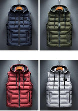 Load image into Gallery viewer, Plain Hooded Vest
