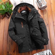 Load image into Gallery viewer, Multi-pocket padded fleece jacket
