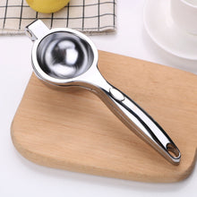 Load image into Gallery viewer, Manual Citrus Press Juicer For Oranges And Lemons, Stainless Steel
