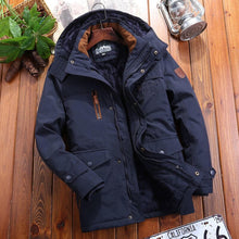 Load image into Gallery viewer, Multi-pocket padded fleece jacket
