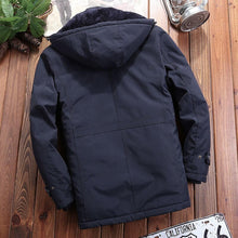 Load image into Gallery viewer, Multi-pocket padded fleece jacket
