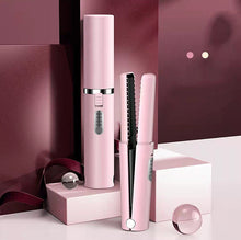 Load image into Gallery viewer, New USB Charging Mini Wireless Travel Hair Iron
