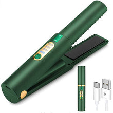 Load image into Gallery viewer, New USB Charging Mini Wireless Travel Hair Iron
