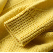 Load image into Gallery viewer, Plain Cashmere Roll Neck Sweater
