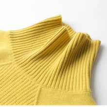 Load image into Gallery viewer, Plain Cashmere Roll Neck Sweater
