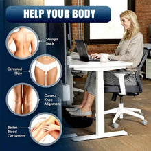 Load image into Gallery viewer, Under Desk Foot Cushion Rest
